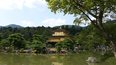 Kinkakuji temple summer