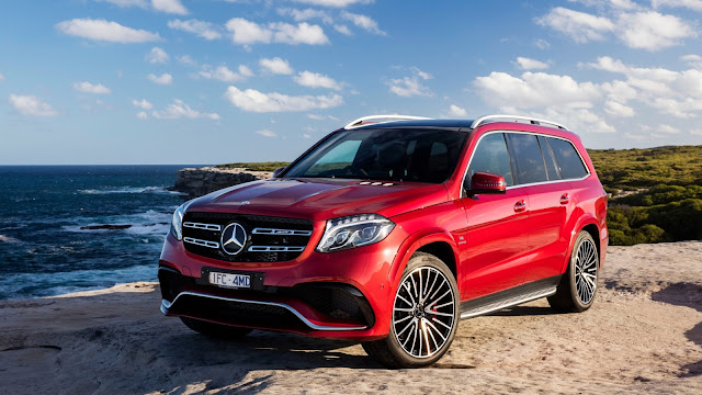 2018 Mercedes-AMG GLS 63 4MATIC in Designo Hyacinth Red Metallic Colour