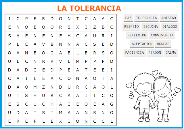 Resultado de imagen de sopa de letras primaria