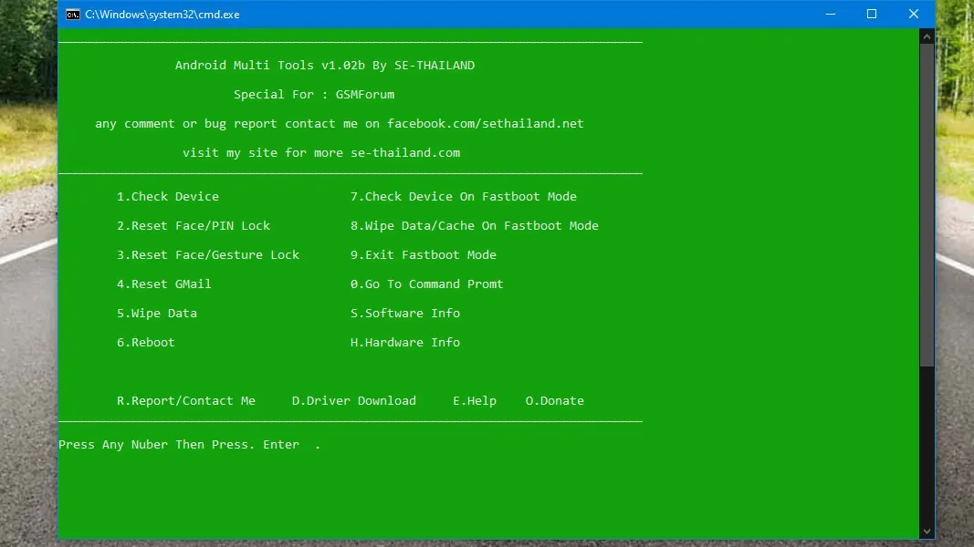 Download Android Multi Tools v1.02b Phiên bản mới nhất có Driver 