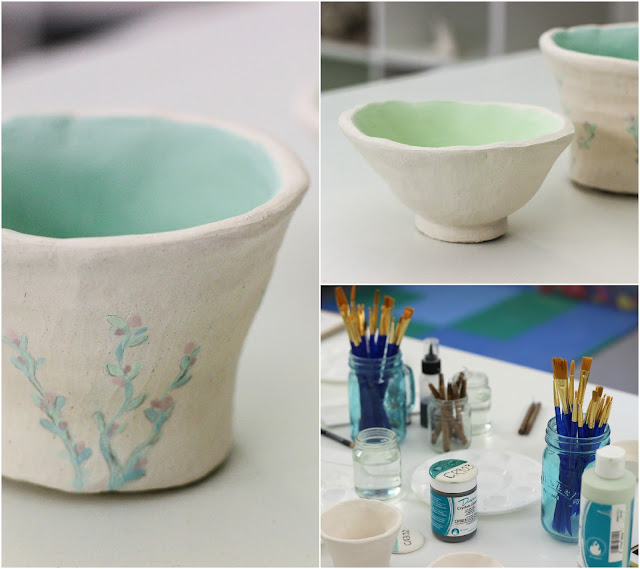 Painting pinch pots