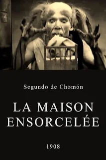 Película - La casa embrujada / La maison ensorcelée - (1908)
