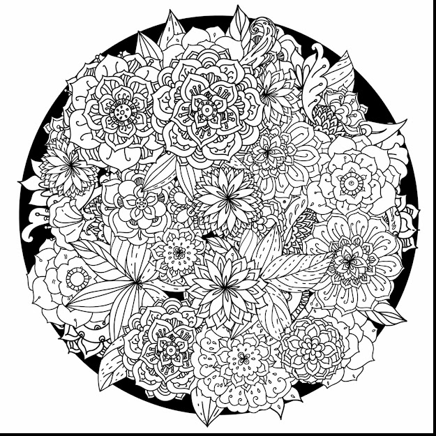 Outstanding Adult Mandalas Coloring Pages With Mandala Coloring Pages For  Adults And Detailed Mandala Coloring Pages