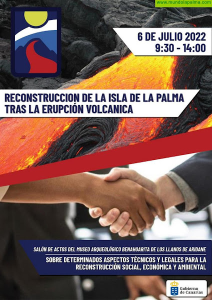 La Palma albergará una jornada sobre cómo afrontar su reconstrucción tras el volcán