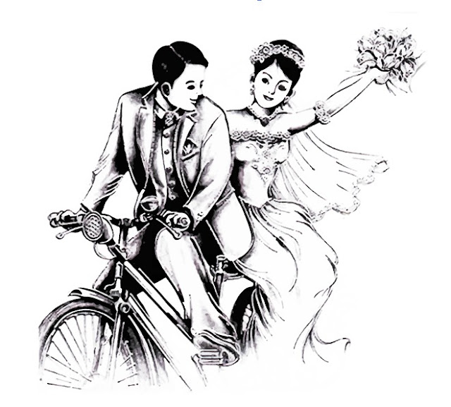 koleksi clipart pasangan pernikahan (Couple)