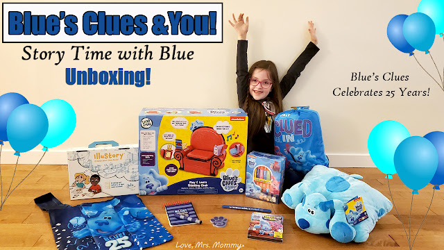 blue's clues & you unboxing video, blues clues and you toys, blues clues you tube video, thinking chair