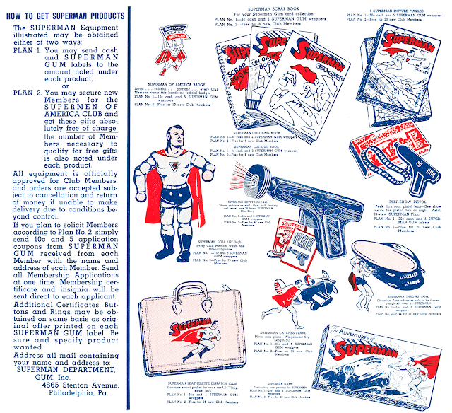 Gum, Inc. - Supermen of America Prize Brochure - November, 1940