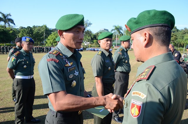 PENGHARGAAN SATUAN BEBAS PELANGGARAN KODIM 0726/SUKOHARJO