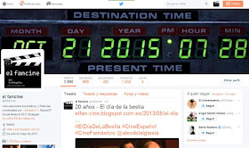 OCT 21 2015 - Regreso al futuro - Back to the future 2 - Robert Zemeckis - Alan Silvestri - Cine Fantástico - Ciencia Ficción - el fancine en Twitter - ÁlvaroGP - el troblogdita