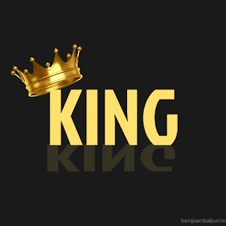 king logo name edit