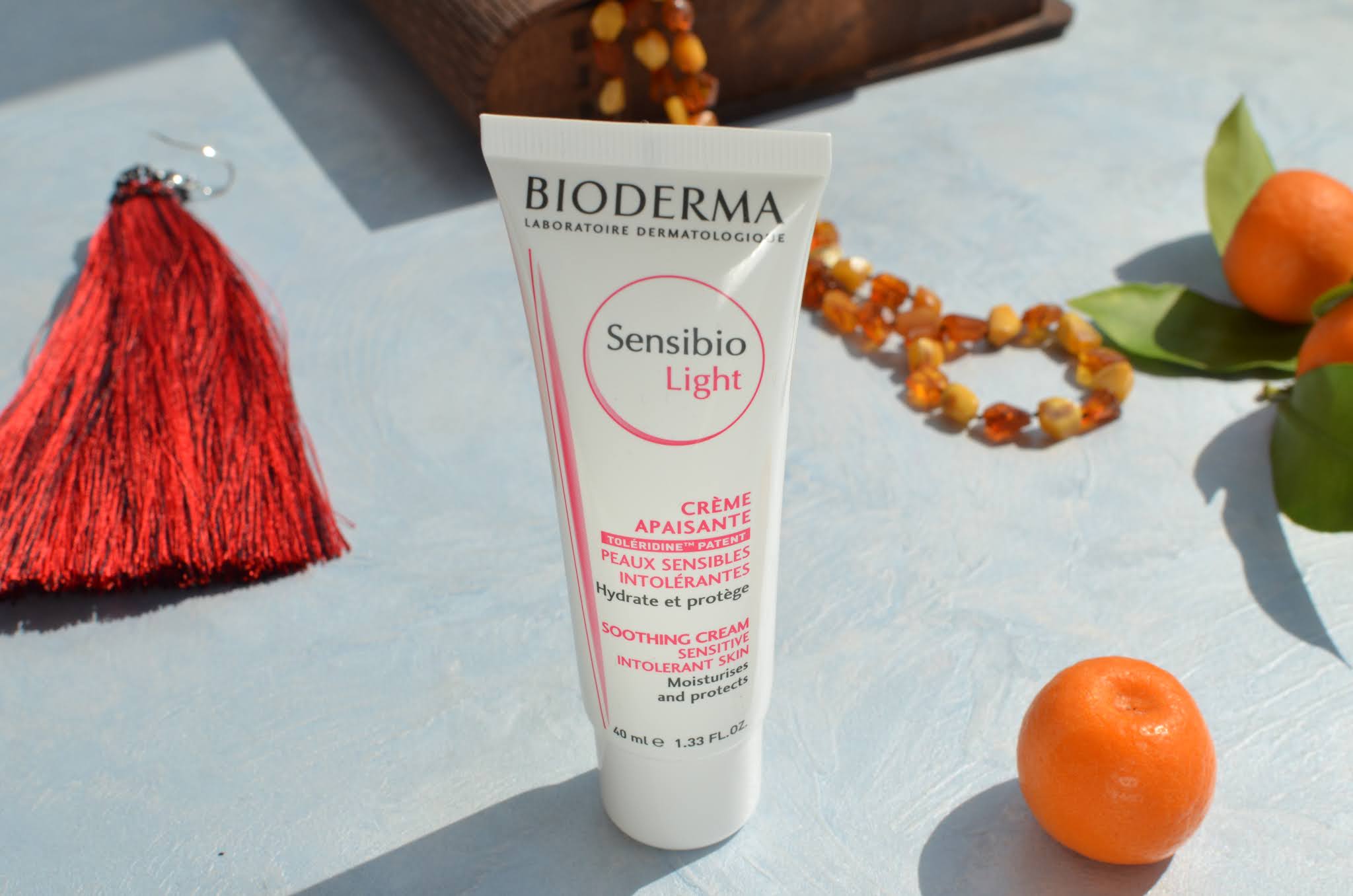 Bioderma Sensibio Light зволожуючий та заспокоюючий крем для чутливої шкіри