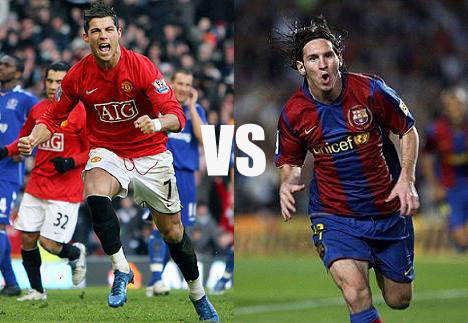 Lionel Messi VS Cristiano Ronaldo