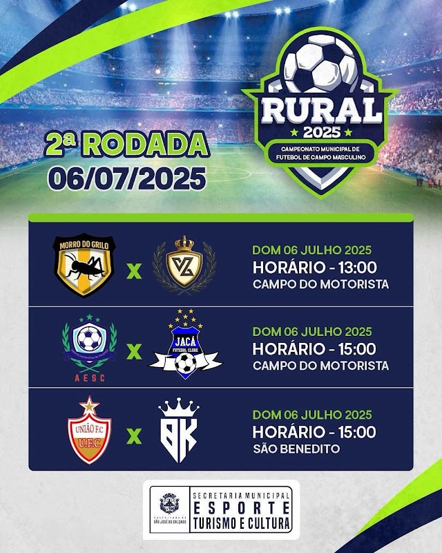  2ª Rodada do Rural 2025!
