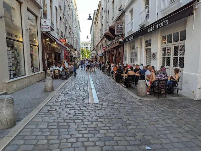 Rue des Marronniers in Lyon