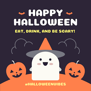 Image of cute Halloween post for instagram