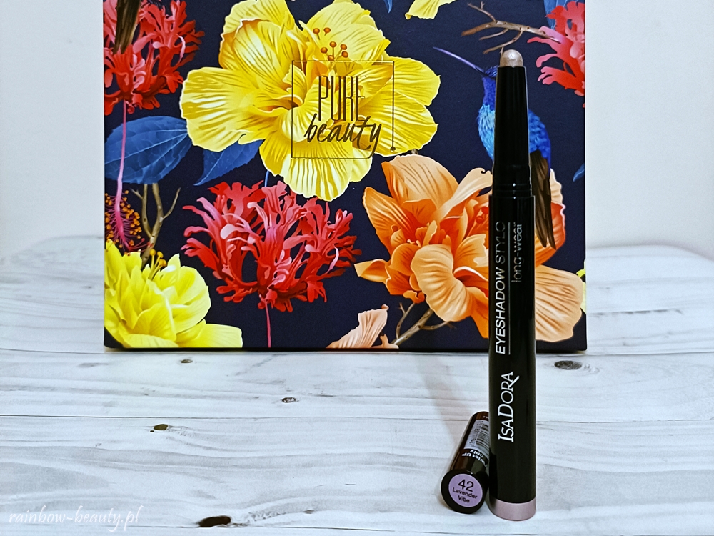 ISADORA CIEŃ W KREDCE LONG WEAR EYESHADOW STYLO LAVENDER VIBE