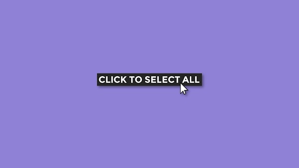 Cara Membuat Click to Select All di Blogger