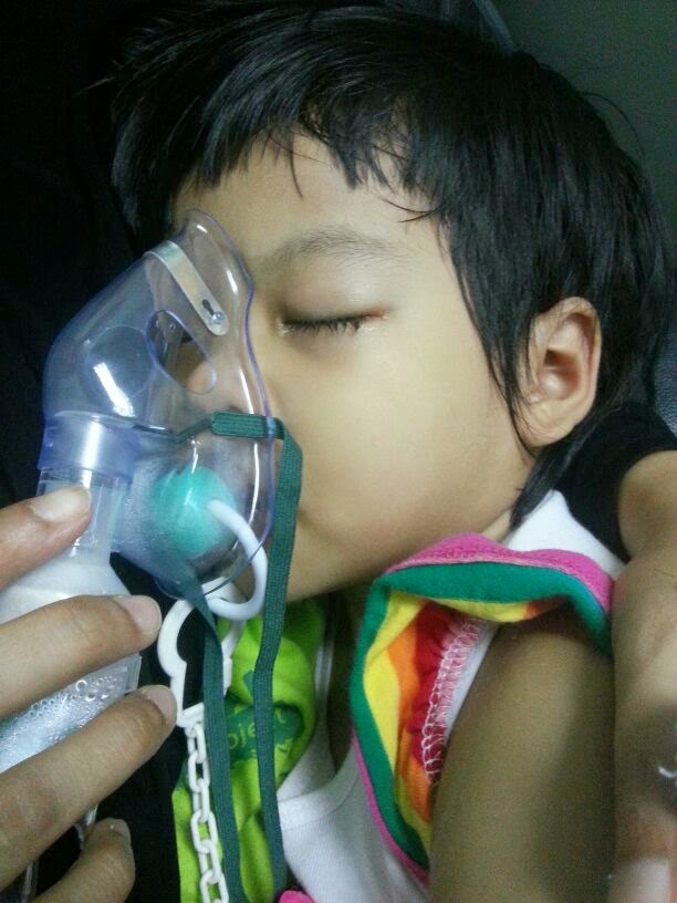 Mummy Zahra Nak Cerita: Zahra warded sebab bronchitis 