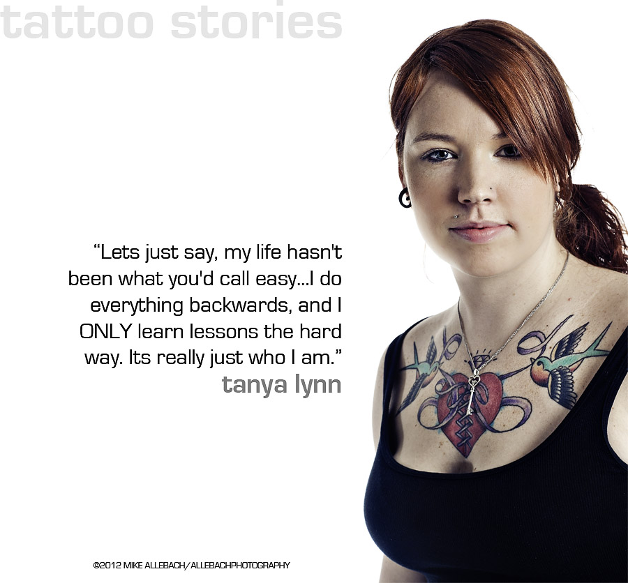 I wasn't going to post any of the tattoo stories project from our shoot on