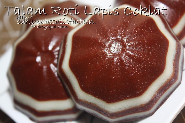 Curlybabe's Satisfaction: Talam Roti Lapis Coklat