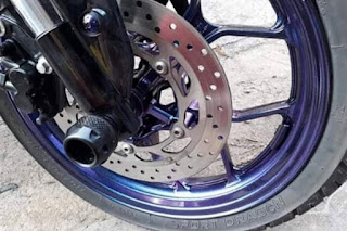 Modifikasi Warna Velg Motor