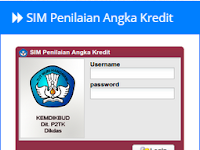 Aplikasi SIM Penilaian Angka Kredit Dari Kemdikbud