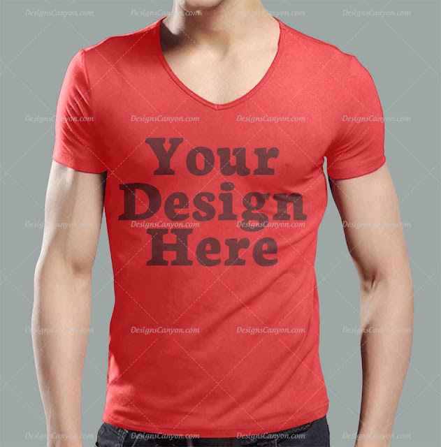 PSD T-shirt Mockup Template