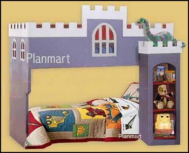 Castle Bunk Bed Plans