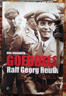 Portada del libro Goebbels, de Ralf Georg Reuth