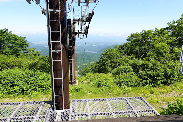 鳥取県西伯郡大山町大山　だいせんホワイトリゾート国際エリア　一番上のリフト