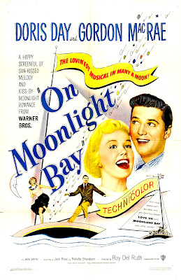 ON MOONLIGHT BAY. Cartel One Sheet: 69 x 104 cms. Estados Unidos. A LA LUZ DE LA LUNA. On Moonlight Bay. 1951. Estados Unidos. Dirección: Roy Del Ruth. Reparto: Doris Day, Gordon MacRae, Jack Smith, Leon Ames, Rosemary DeCamp, Mary Wickes, Ellen Corby, Billy Gray, Henry East, Jeffrey Stevens, Eddie Marr.