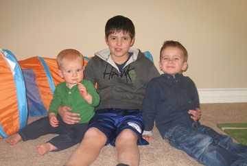 kyle with the boys (1 of 1)