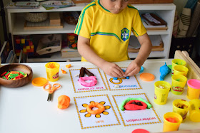 SUMMER THEMED LEARNING: PICTURE DOUGH MATS