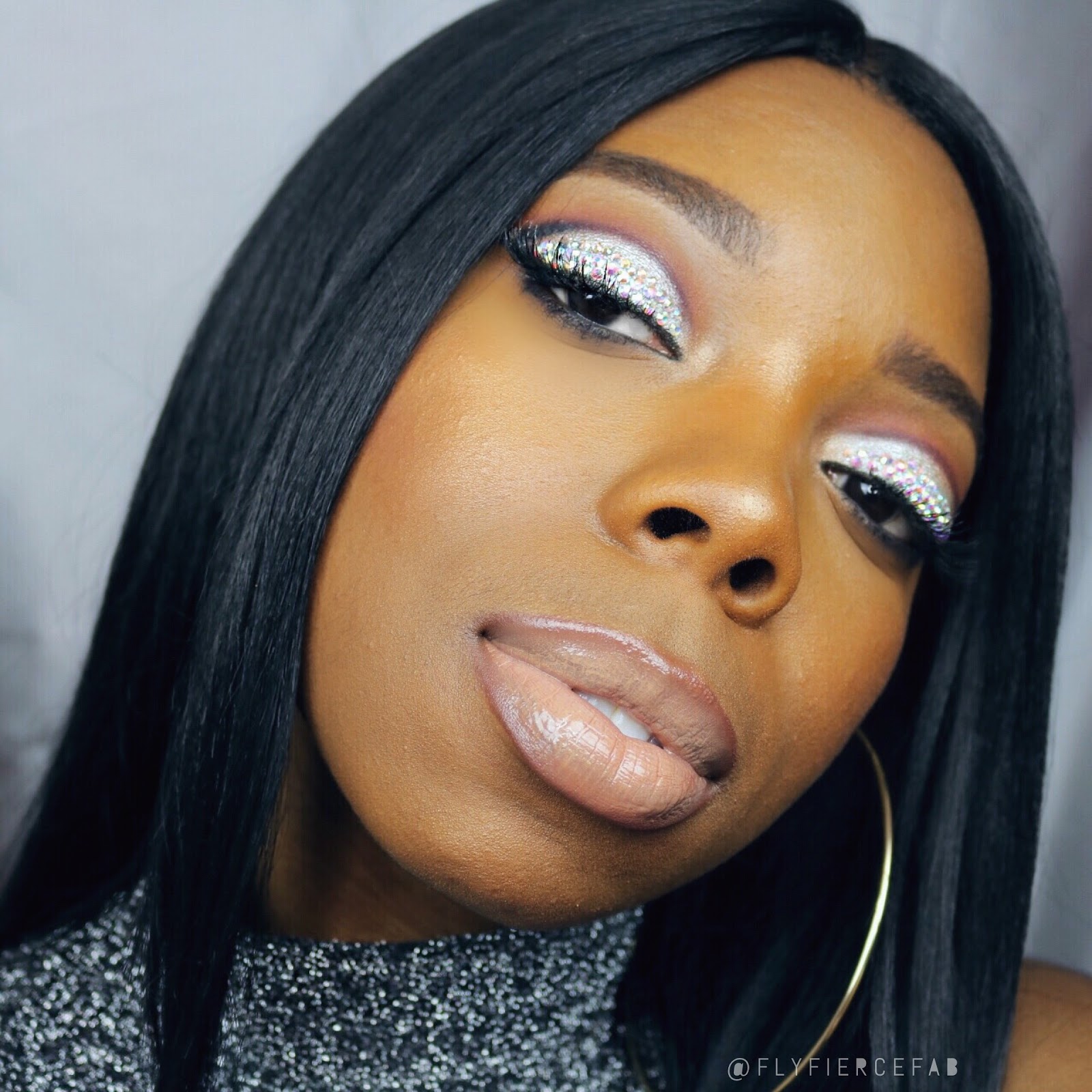 Rhinestone Makeup Tutorial Ft MAC X Mariah Carey Collection Fly