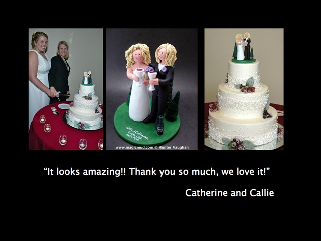 if you are searching for a custom made Gay Wedding Cake Topper do as this 