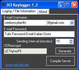 N3 Keylogger 1.2