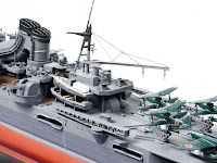 Tamiya 1/350 Japanese Aircraft Carrying Cruiser Mogami (78021) English Color Guide & Paint Conversion Chart