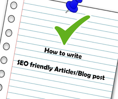 How to write SEO friendly articles 