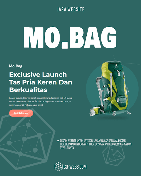 Bag Website Toko Tas Online - Jasa Bikin Website ID