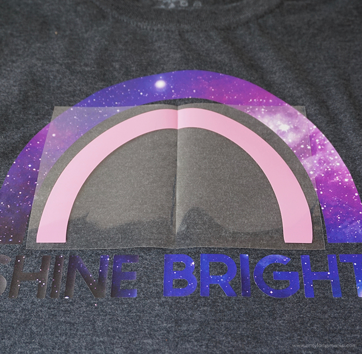 "Shine Bright" Shirt with Free Cut File