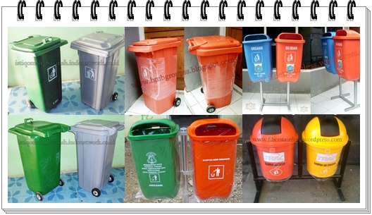 tong sampah fiberglass murah