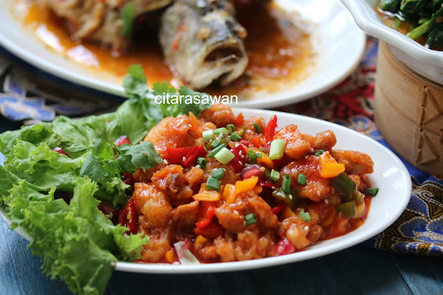 Ayam Masam Manis Chinese Style ~ Resepi Terbaik