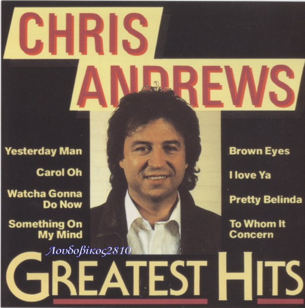 chris fabian. Chris Andrews – Greatest Hits