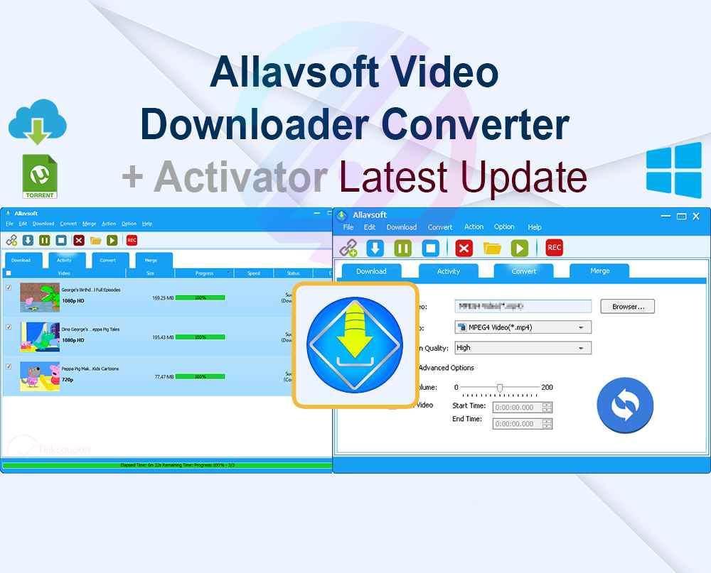 Allavsoft Video Downloader Converter 3.27.5.9039 + Crack Zukét Création