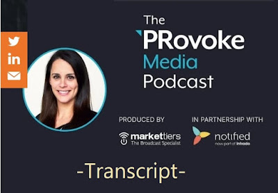 The PRovoke Media Podcast Dr Nirit Weiss-Blatt Techlash Transcript