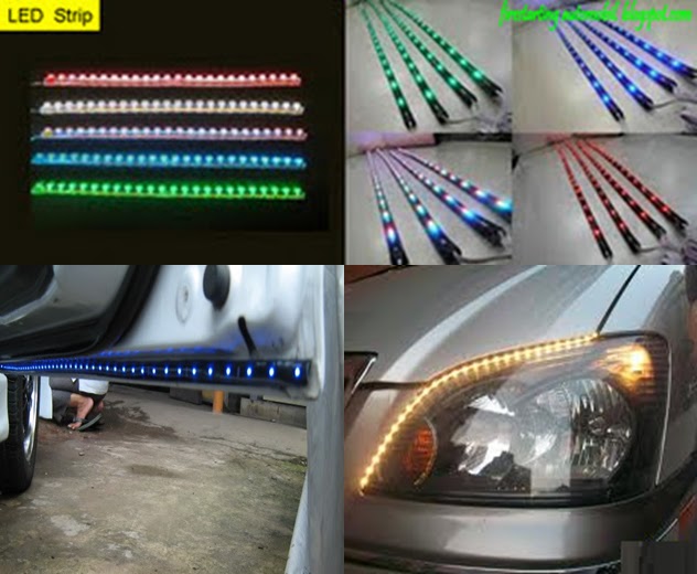 Diy Lampu Neon LED Strip pada kereta NSOCM