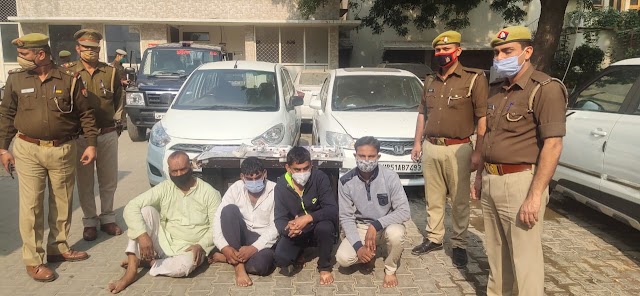 दिल्ली एनसीआर में बंद घरों में चोरी करने वाले तीन शातिर चोर गिरफ्तार