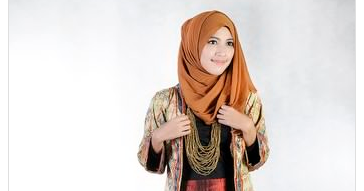 Desain Baju Muslim Blazer Kombinasi Batik Model Baru