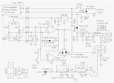 12V, 4-AA Cell Differential Temperature Charger 12V, 4-AA Cell Differential Temperature Charger