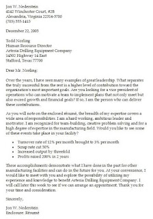 Cover Letter Format